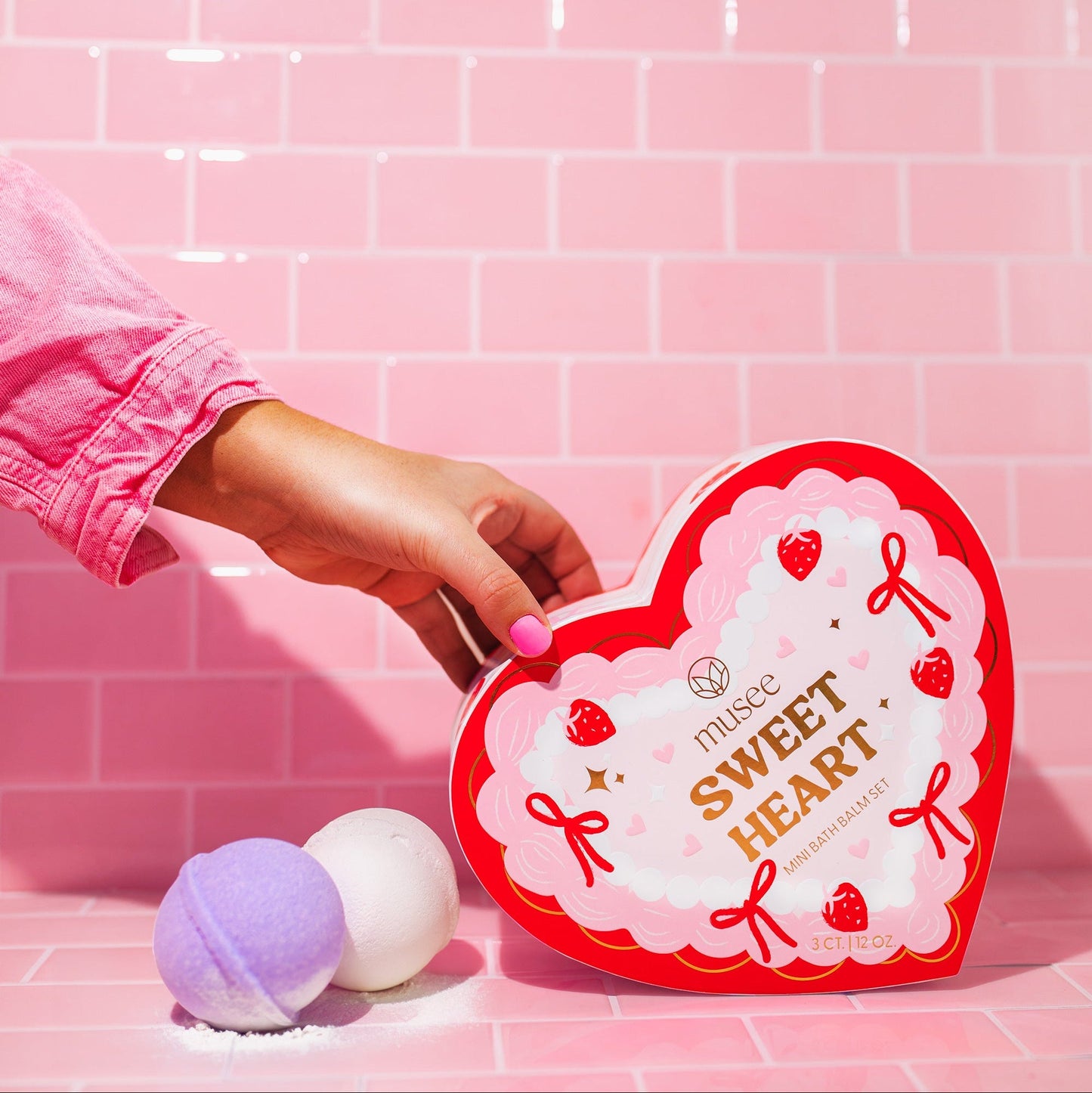 Sweet Heart Bath Balm Set