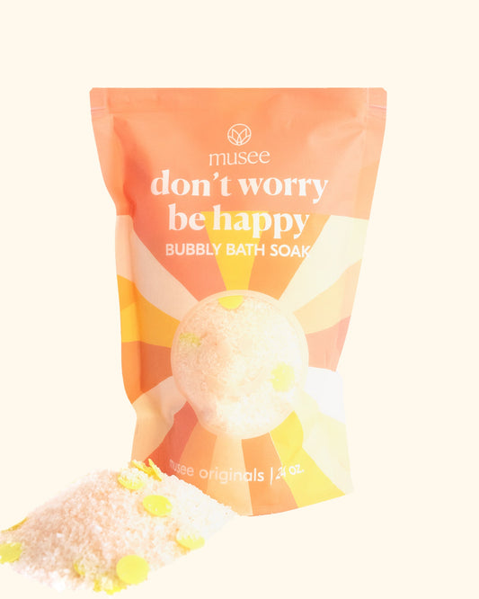 Don't Worry Be Happy Bubbly Bath Soak