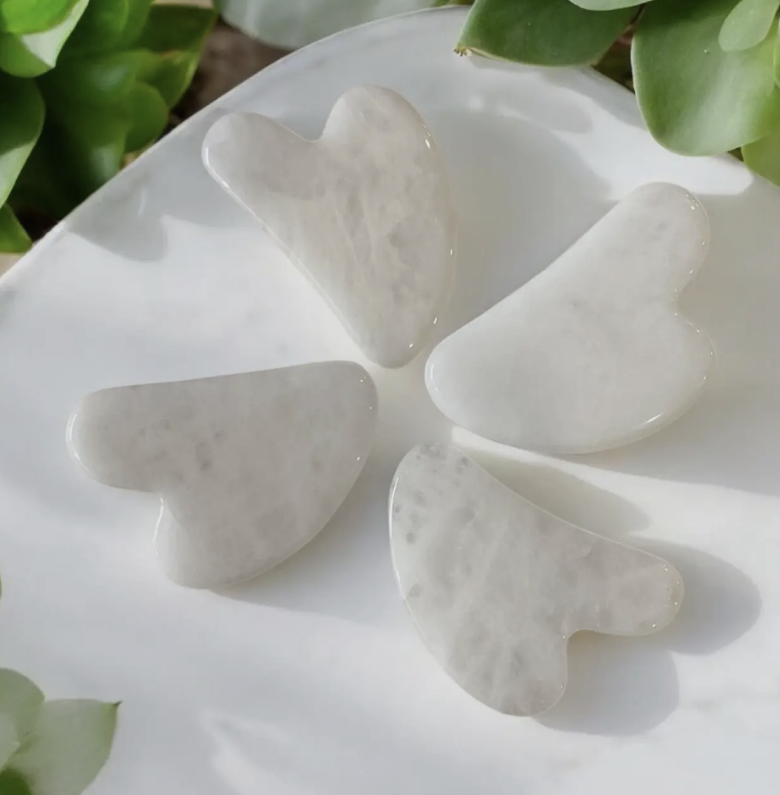 White Jade Gua Sha Tool