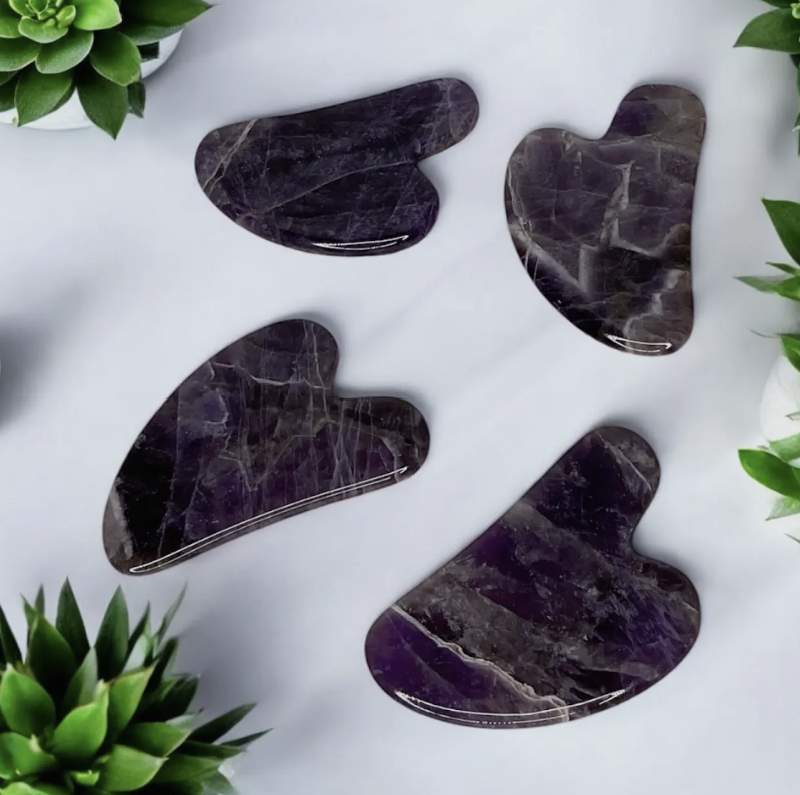 Amethyst Gua Sha Tool
