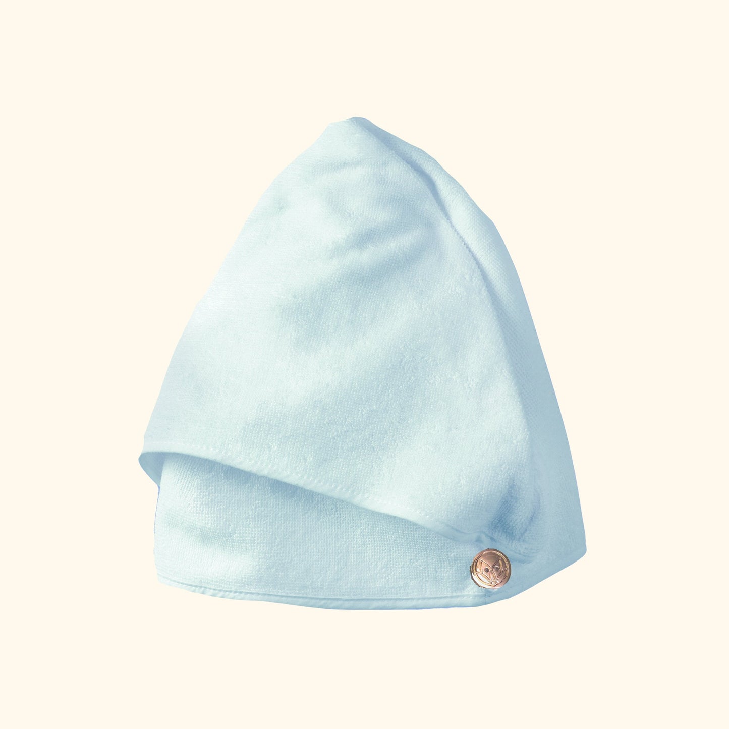 Blue Towel Hair Wrap