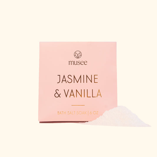 Jasmine & Vanilla Mini Bath Salt Soak