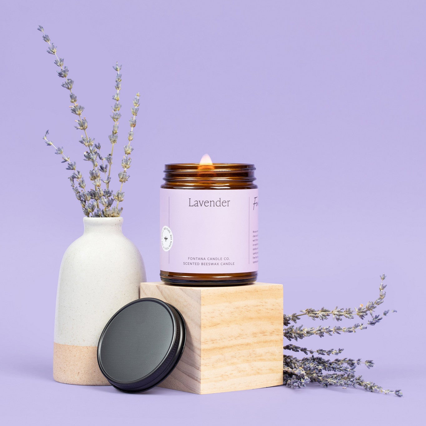 Lavender Jar Candle