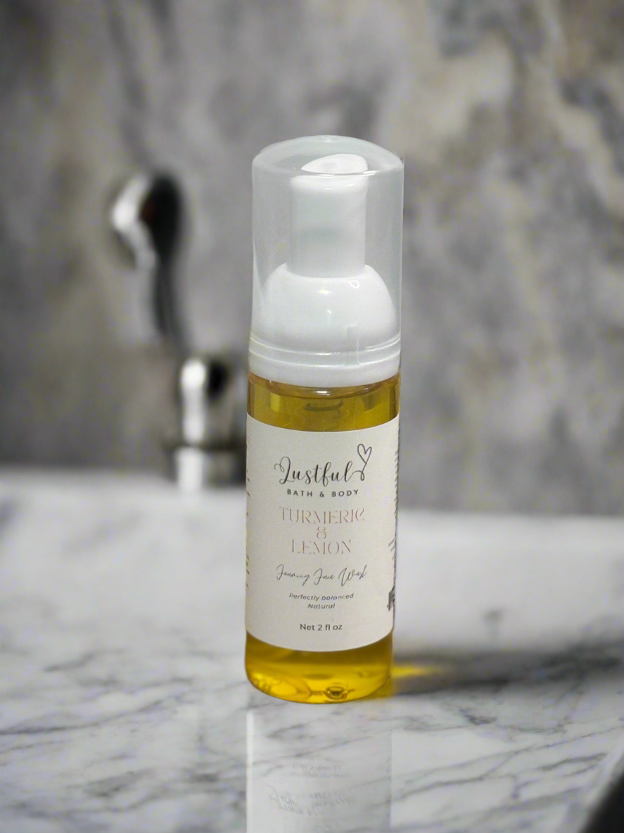 TURMERIC & LEMON FACE WASH