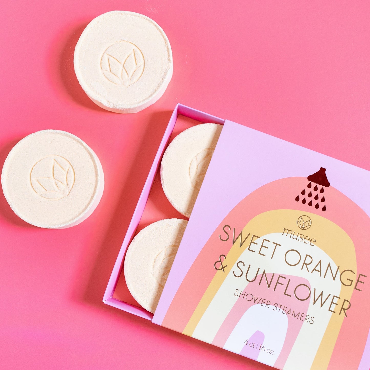 Sweet Orange & Sunflower Shower Steamers