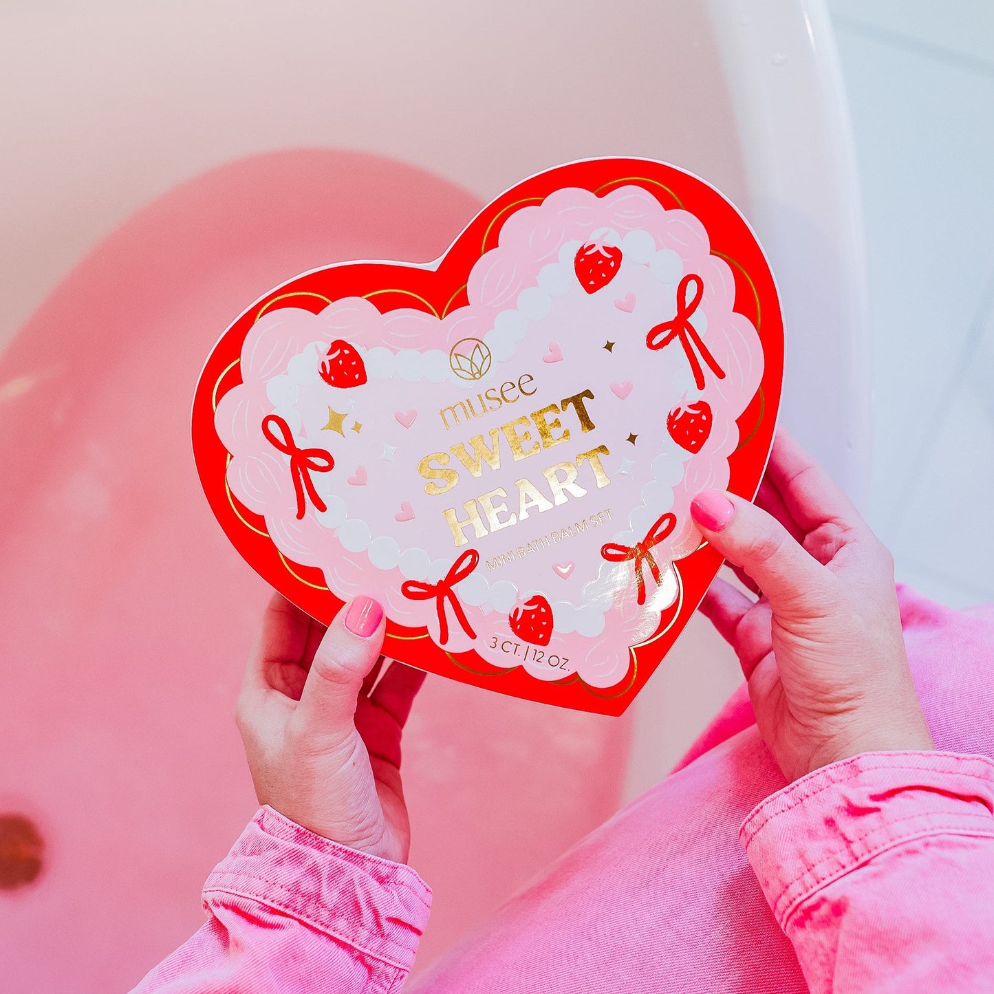 Sweet Heart Bath Balm Set