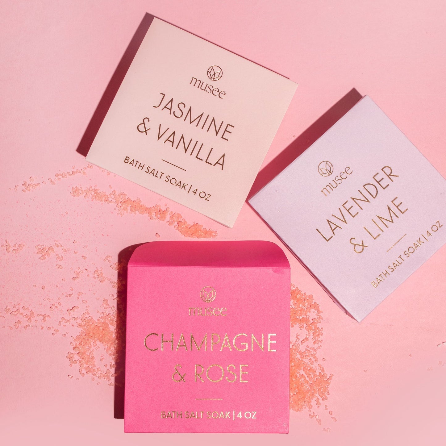 Jasmine & Vanilla Mini Bath Salt Soak