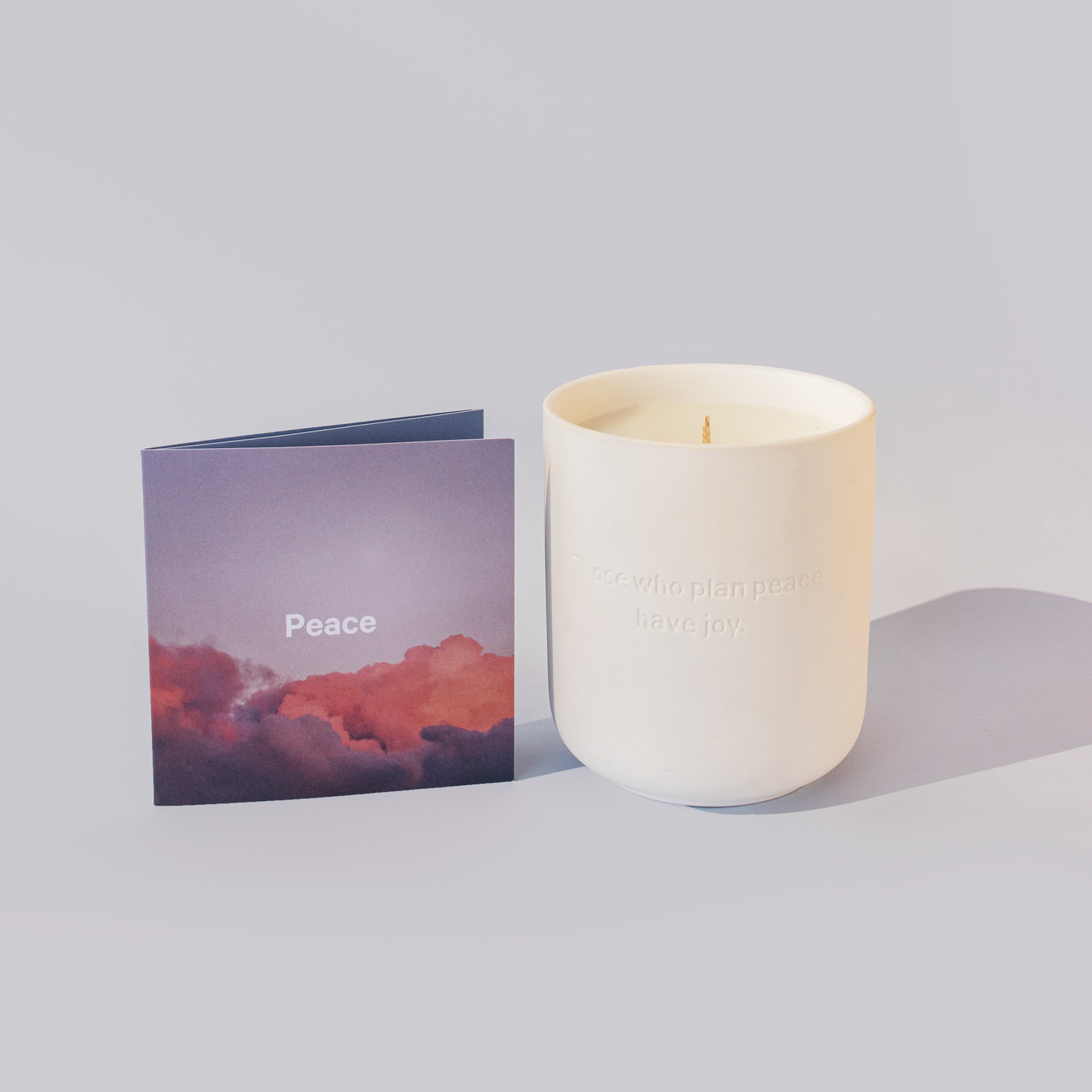 Peace Prayer Candle