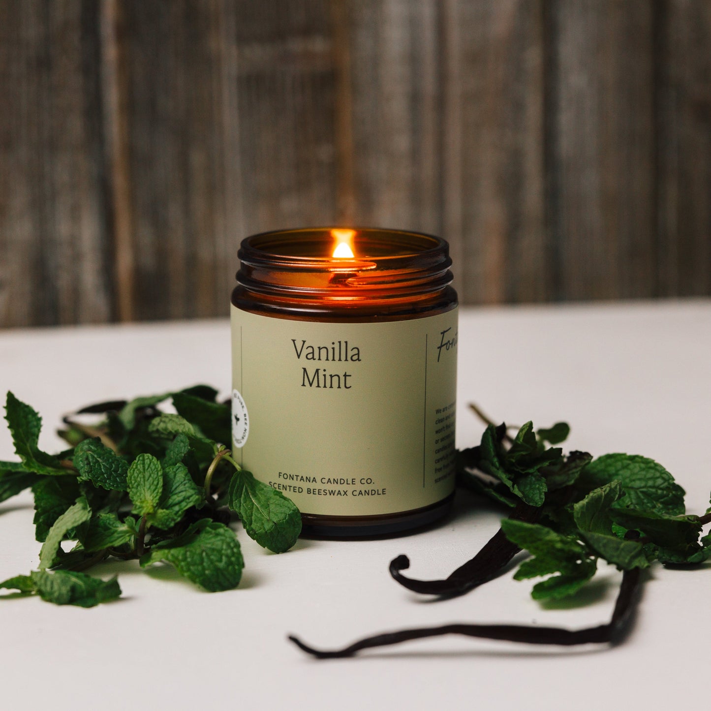 Vanilla Mint Jar Candle