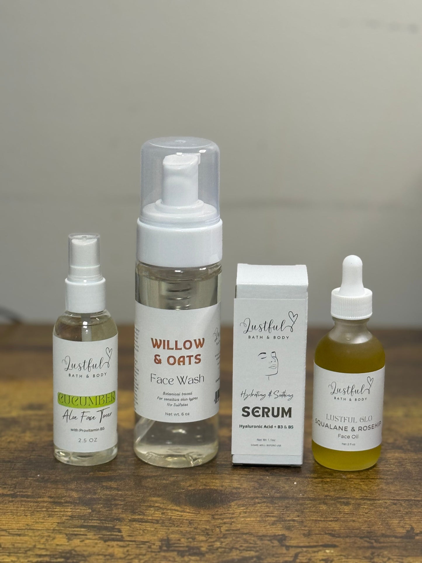 LUSTFUL GLO ULTIMATE FACE CARE KIT