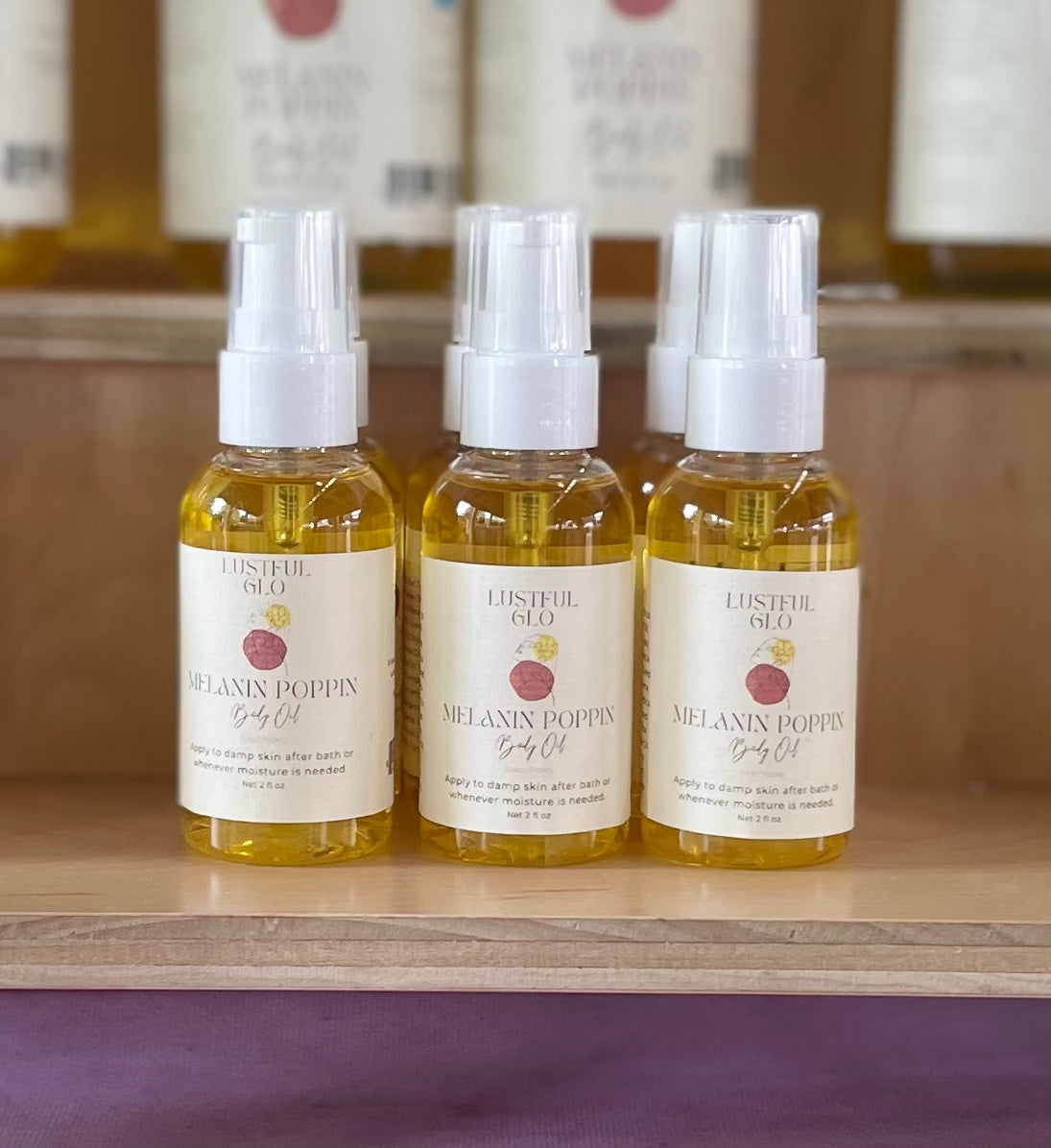 LUSTFUL GLO BODY OIL