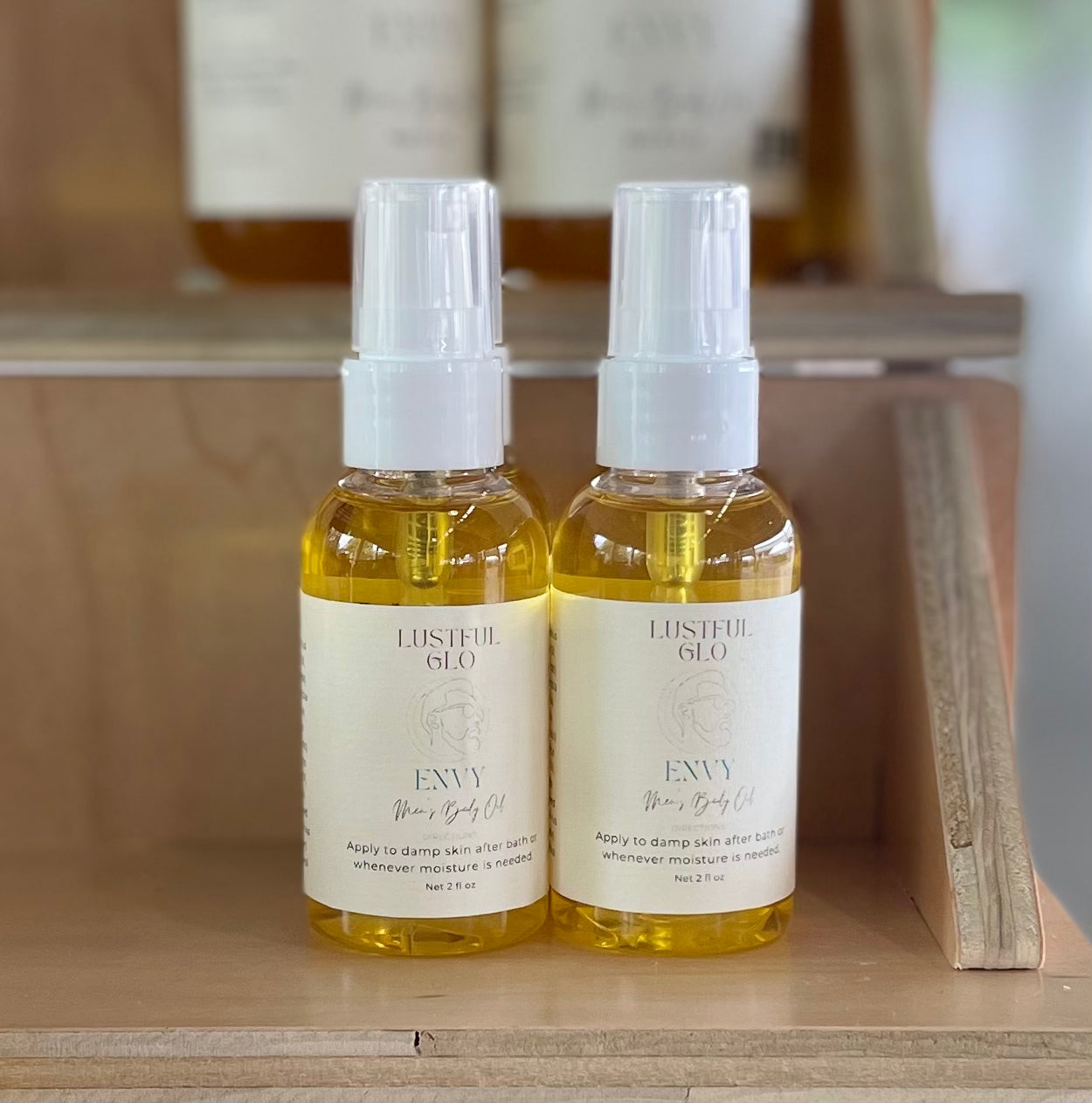 LUSTFUL GLO BODY OIL