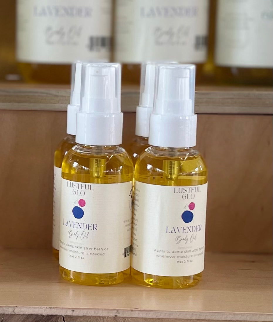 LUSTFUL GLO BODY OIL