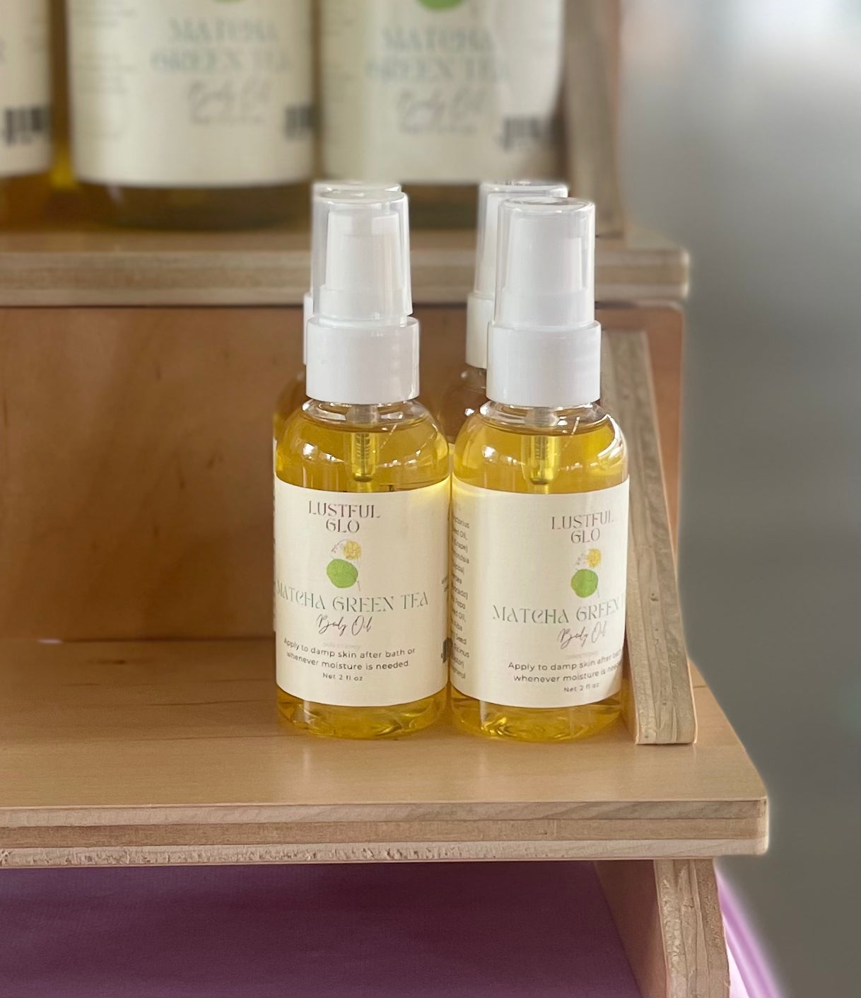 LUSTFUL GLO BODY OIL