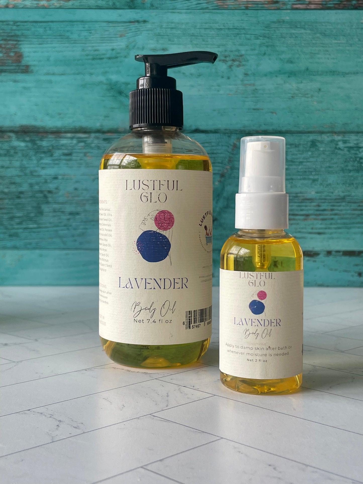 LUSTFUL GLO BODY OIL