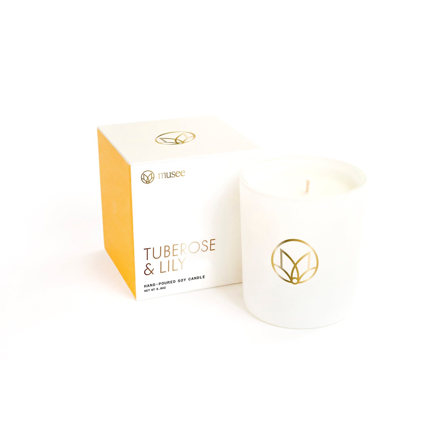 Tuberose & Lily Soy Candle