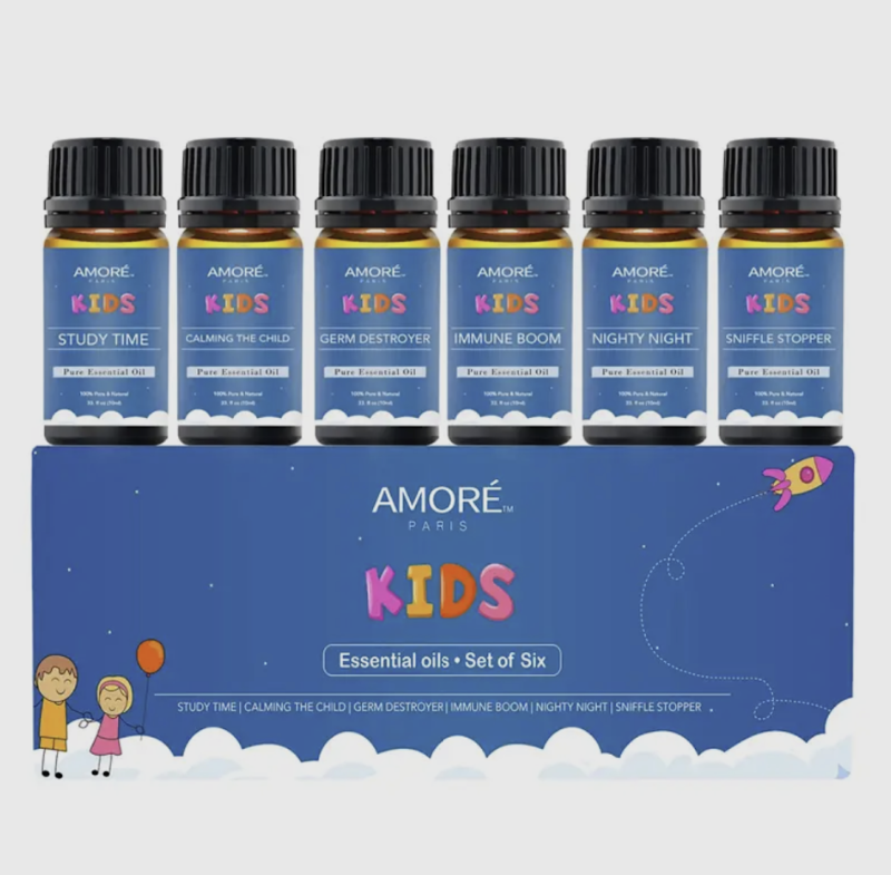 Amoré Kids Essential Oils - 6 pack
