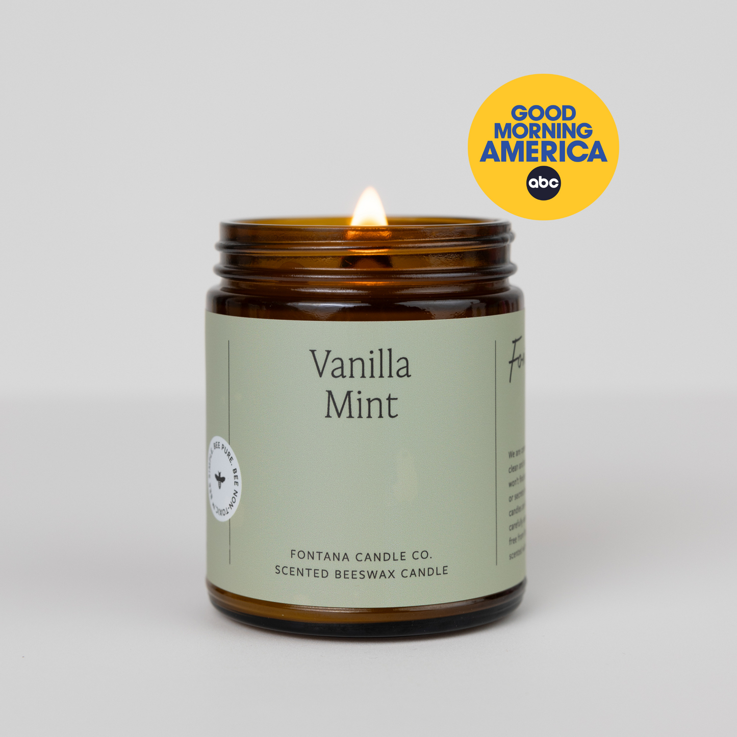 Vanilla Mint Jar Candle