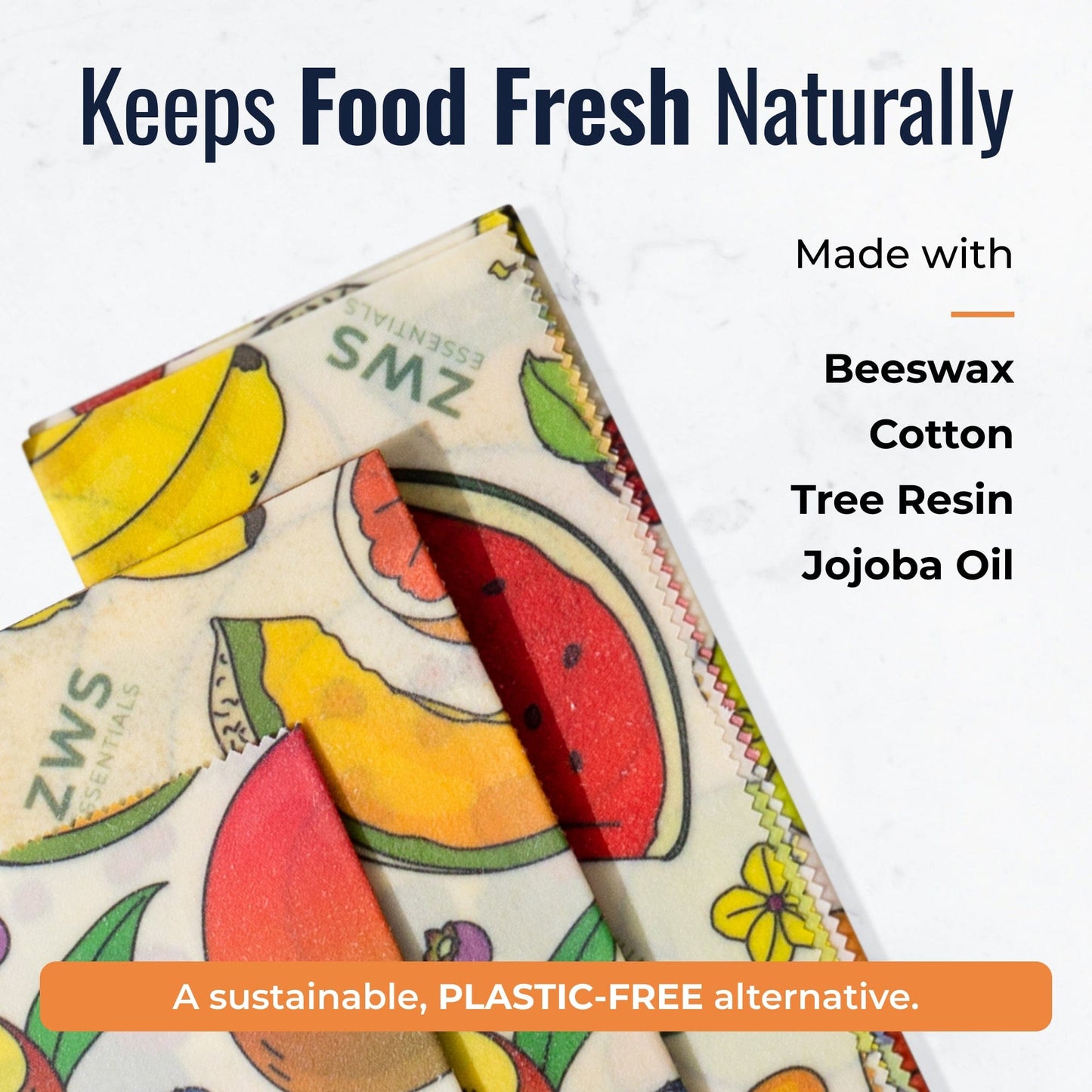 Beeswax Wraps – Plastic-Free Food Storage