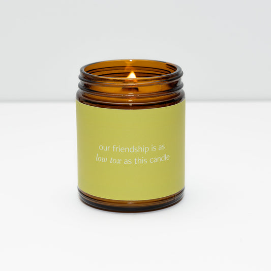 Low Tox Friendship Jar Candle