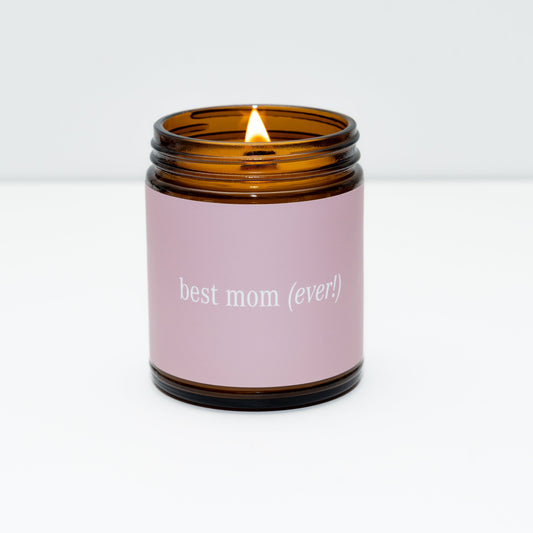 Best Mom Ever Jar Candle