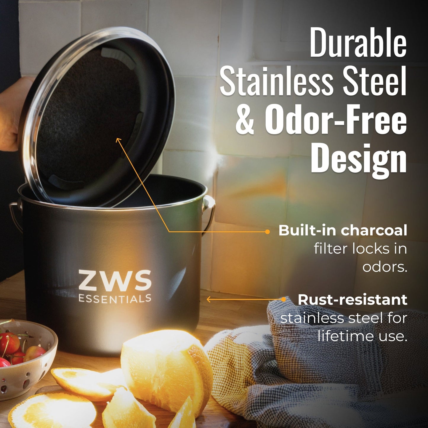 Countertop Compost Bin Kit