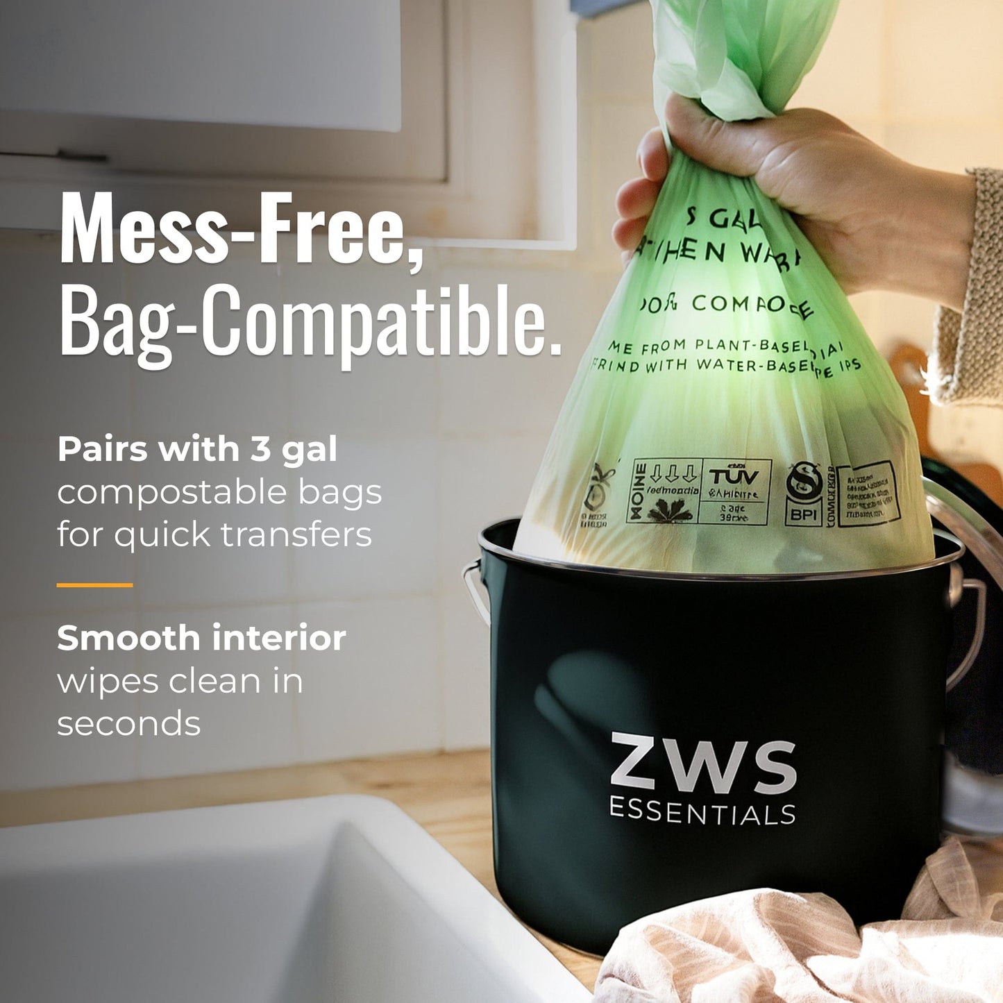 Countertop Compost Bin Kit