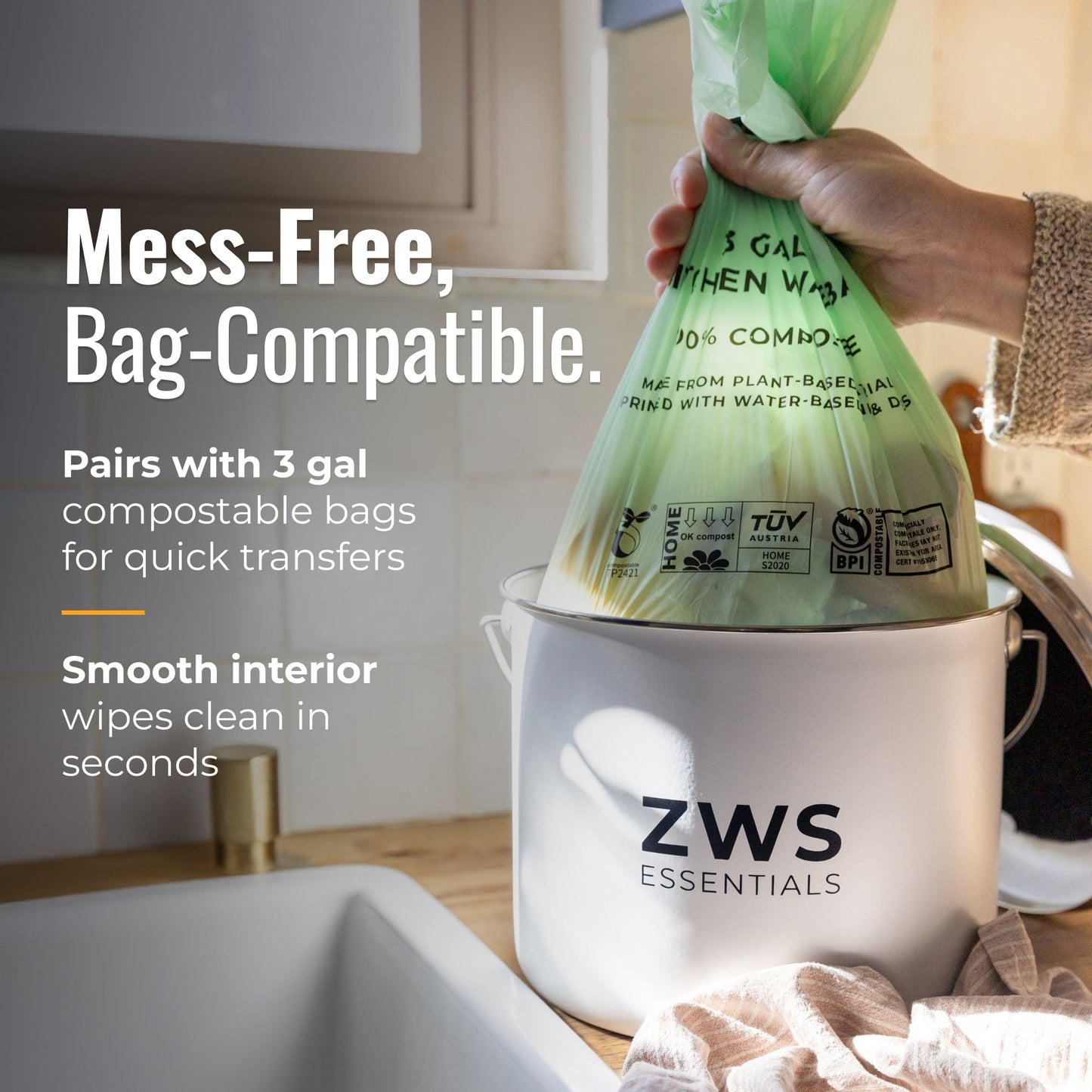 Countertop Compost Bin Kit