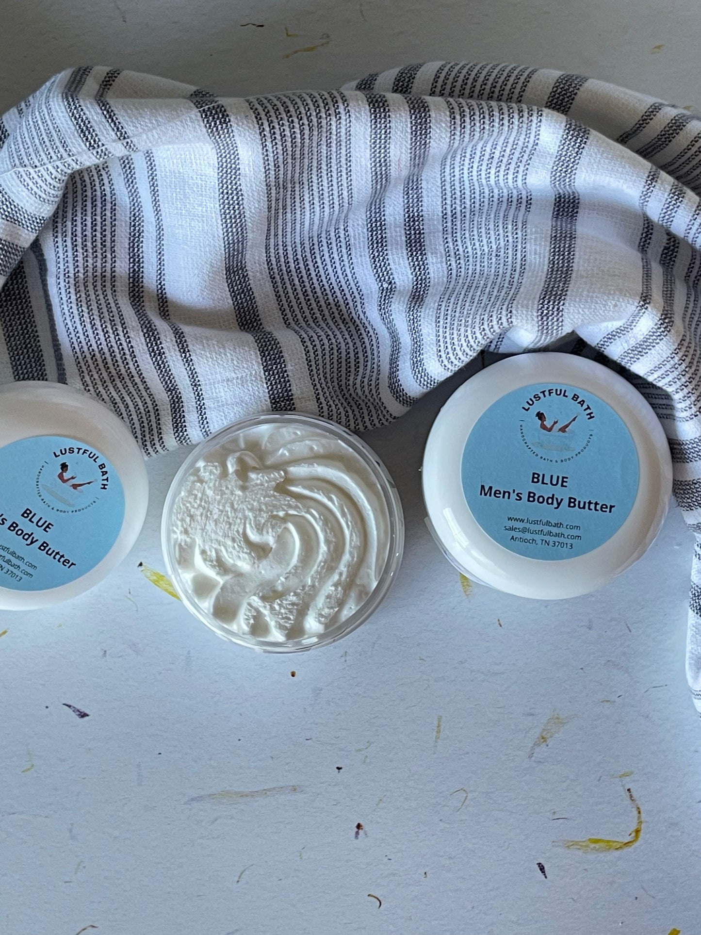 BLUE MEN'S BODY BUTTER