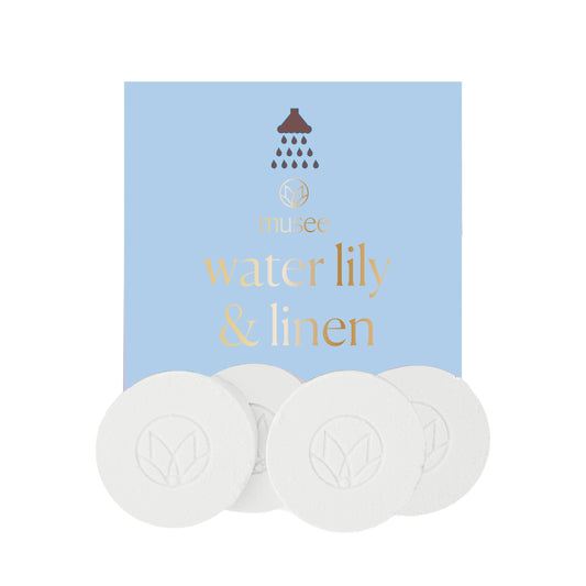 Water Lily & Linen Shower Steamers