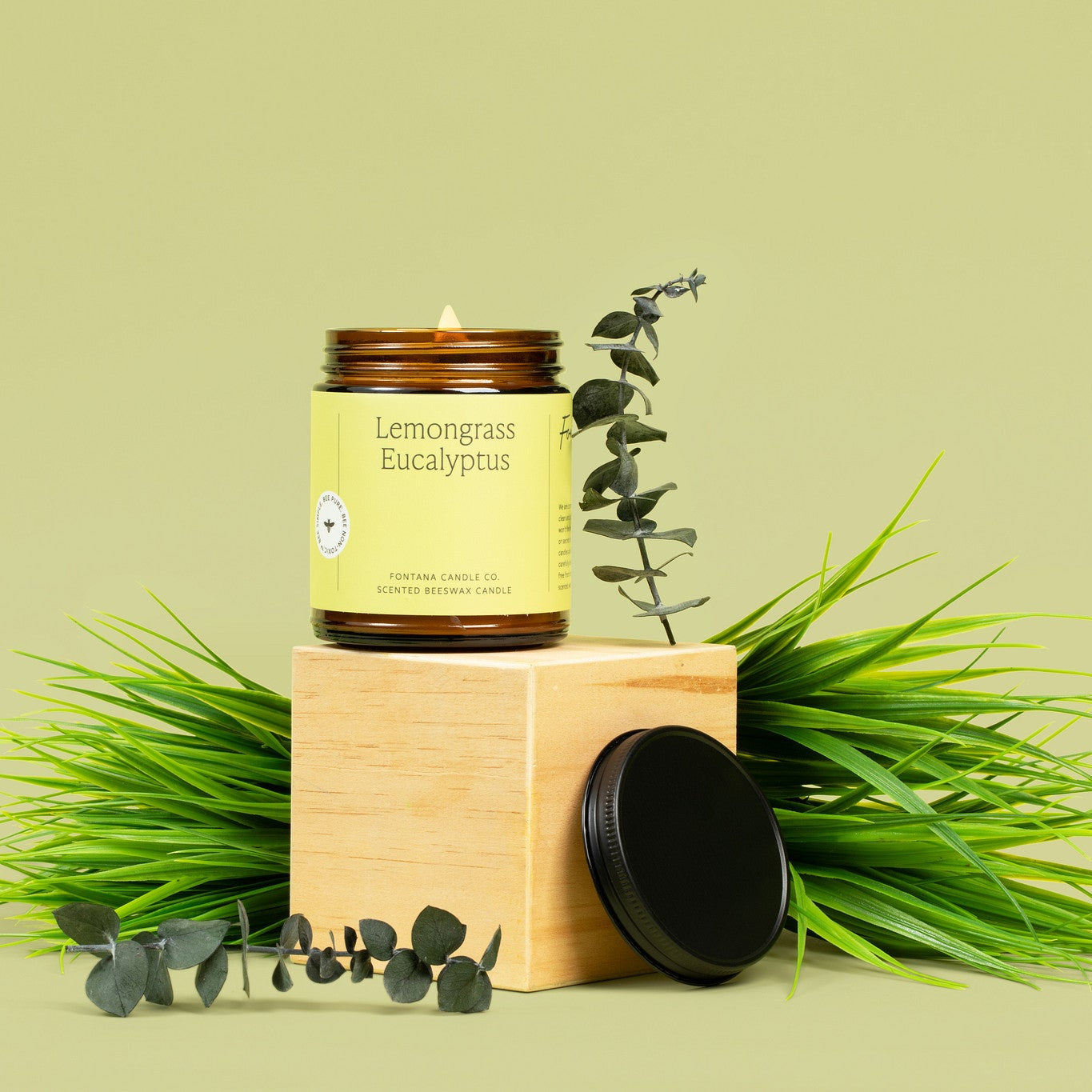 Lemongrass Eucalyptus Jar Candle