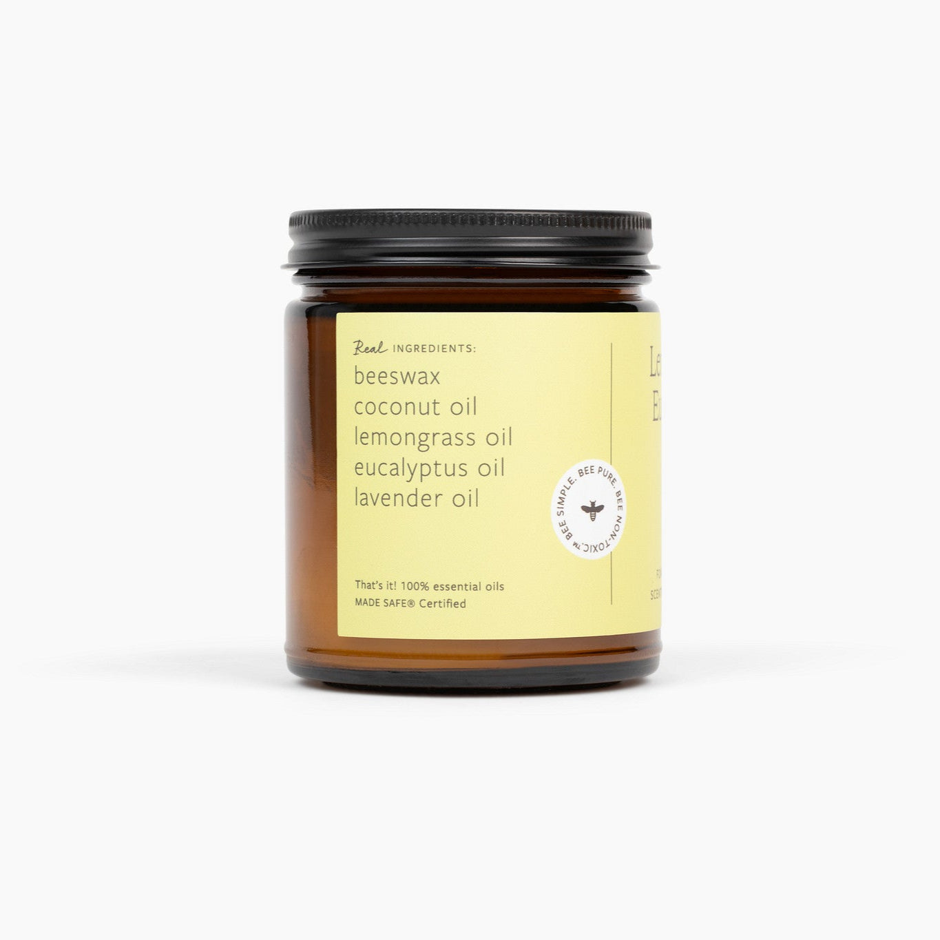 Lemongrass Eucalyptus Jar Candle