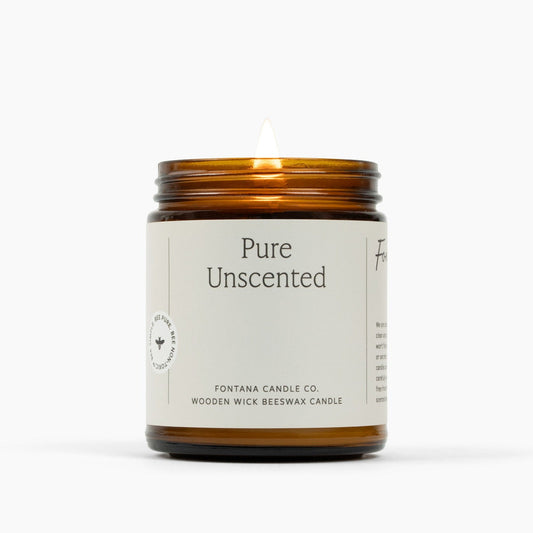 Pure Unscented Jar Candle