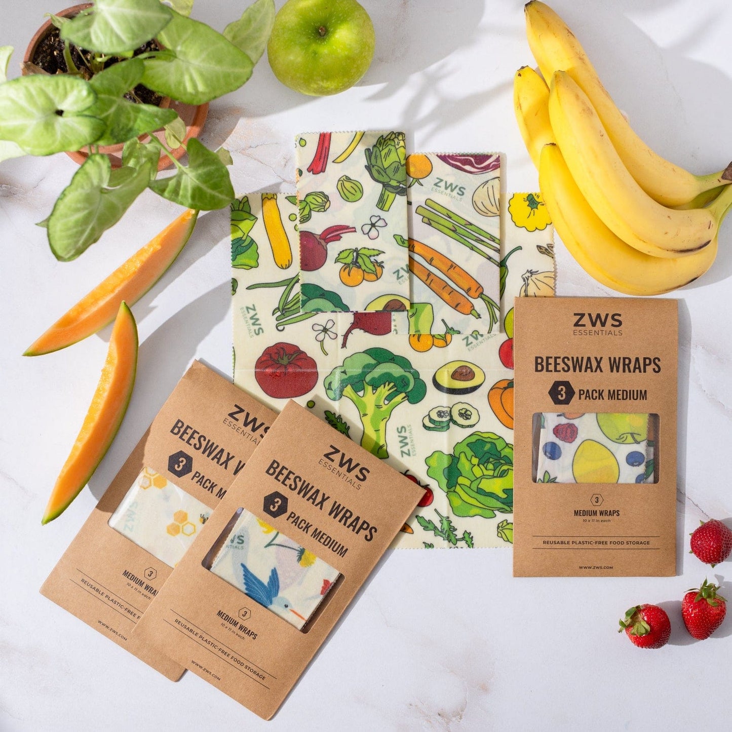 Beeswax Wraps – Plastic-Free Food Storage